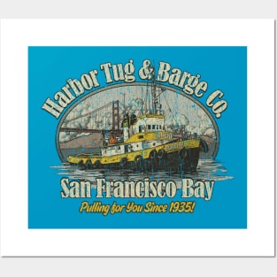 Harbor Tug & Barge Co. 1935 Posters and Art